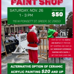 santa-paint-shop-painting-with-santa-barnett-gallery-greenville-sc-greer-art-gallery-event