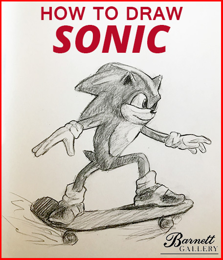 How To Draw Hyper Sonic  Step by Step Tutorial 