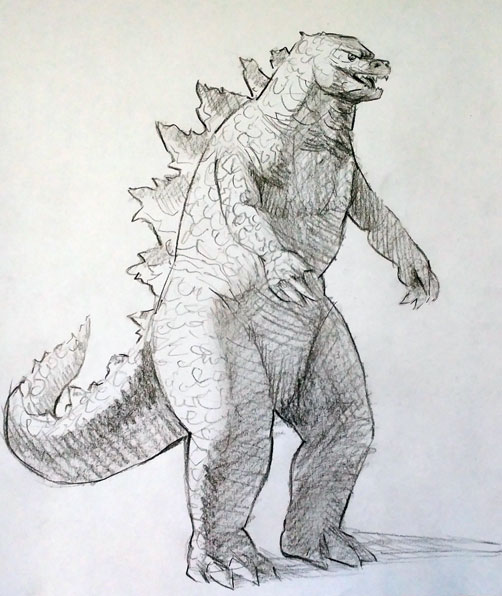 how-to-draw-godzilla-easy-final-step