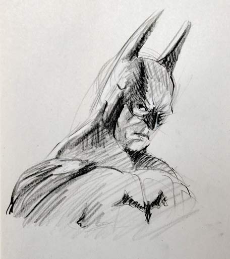 BATMAN sketch process - sketchbook - Krita Artists