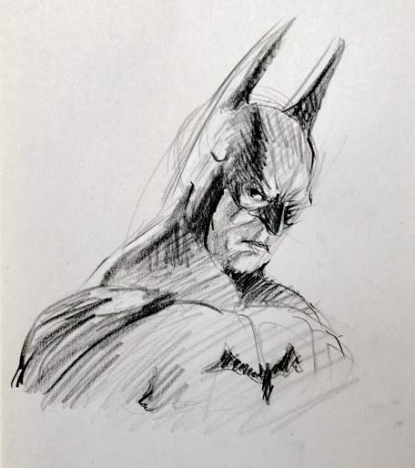 How to draw BATMAN super simple / easy / fast / quick tutorial - Barnett  Gallery