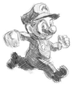 how-to-draw-mario-easy-simple-fast-tutorial-drawing-sketch-luigi-art-artwork-artist-step-by-step-learning-learn-jump-running-run