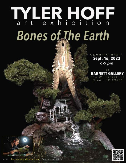 tyler-hoff-bones-of-the-earth-art-show-exhibition-greenville-sc-artist-artwork-skull-animal-landscape-skullscape-gallery-charleston-south-carolina-sculpture-skull-animal