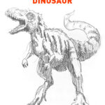 dinosaur drawing easy how to draw step by step outline realistic simple kids fast quick beginner dino godzilla cool fun unique raptor trex Tyrannosaurus hard charizard dinos lizard