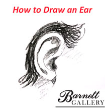 How to draw an ear realistic and easy barnett gallery