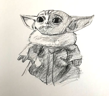 How To Draw Baby Yoda For Painting Drawing Sketching Step By Step Quick Easy Simple Barnett Gallery How To Draw Baby Yoda For Painting Drawing Sketching Step By Step Quick Easy Simple Barnett Gallery