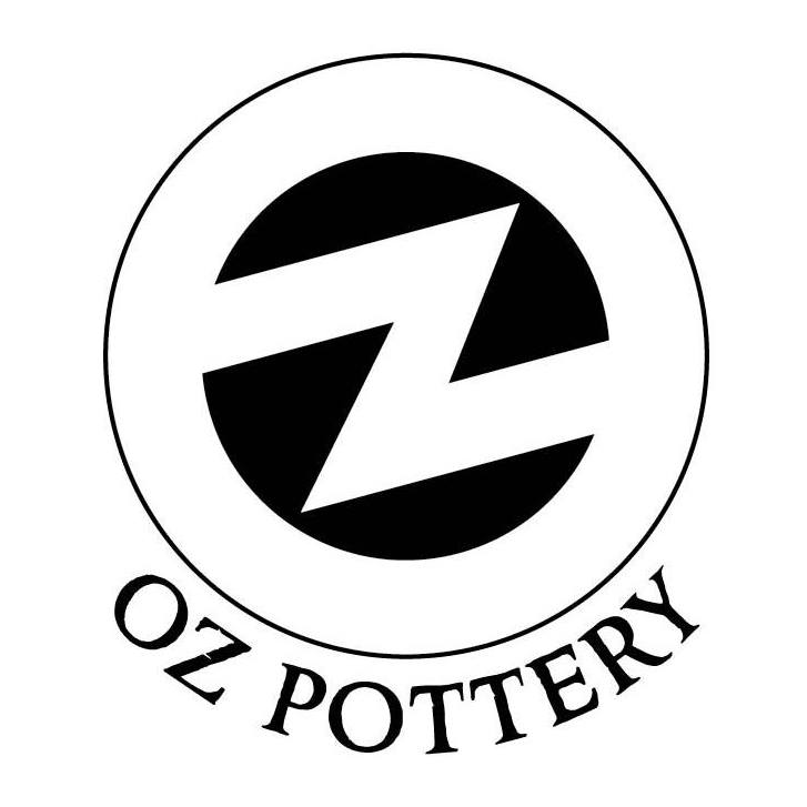 oz pottery logo - ceramics greenville sc barnett gallery of art