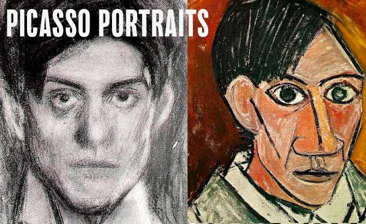 Picasso Portraits Pablo Picasso Famous Paintings Barnett Gallery Picasso Portraits Pablo Picasso Most Famous Paintings Oil Paint Pablo Picasso Art Artwork Artist Art Picasso Drawing Signed Original All Works Blue Chip Self Portrait